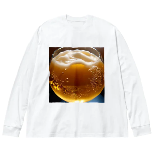 極上ビール ビッグシルエットロングスリーブTシャツ