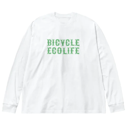 BICYCLE_ECOLIFE Big Long Sleeve T-Shirt