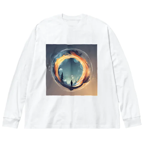 時空の円環 ビッグシルエットロングスリーブTシャツ