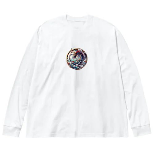 龍✨ ビッグシルエットロングスリーブTシャツ