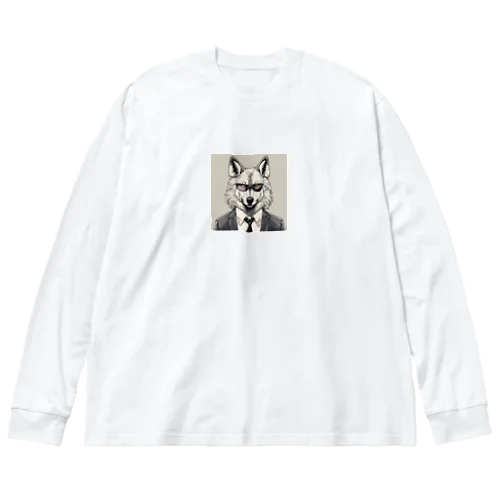 サラリーマンウルフ Big Long Sleeve T-Shirt