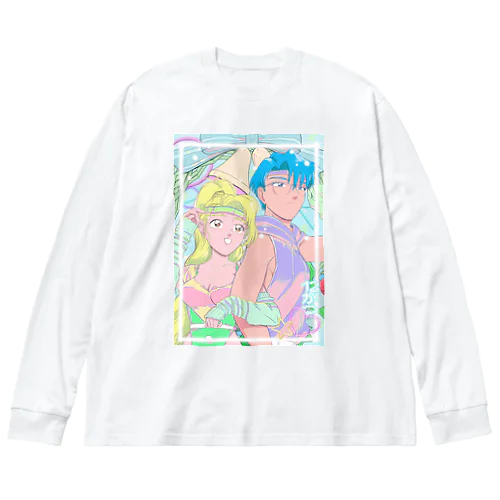 エアロビカップル♡ Big Long Sleeve T-Shirt