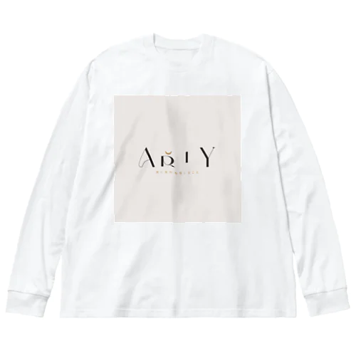 ARIY ビッグシルエットロングスリーブTシャツ