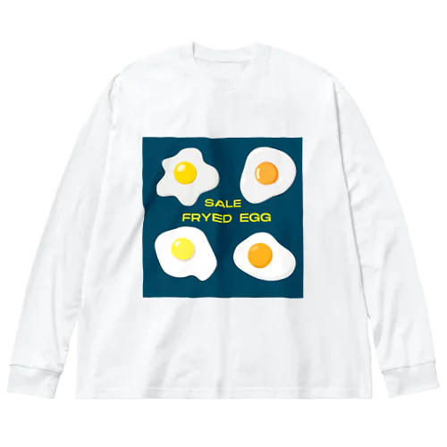 フライドエッグ Big Long Sleeve T-Shirt