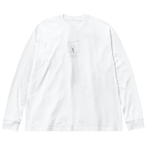 Powderpink tulip , Logoflame . Big Long Sleeve T-Shirt