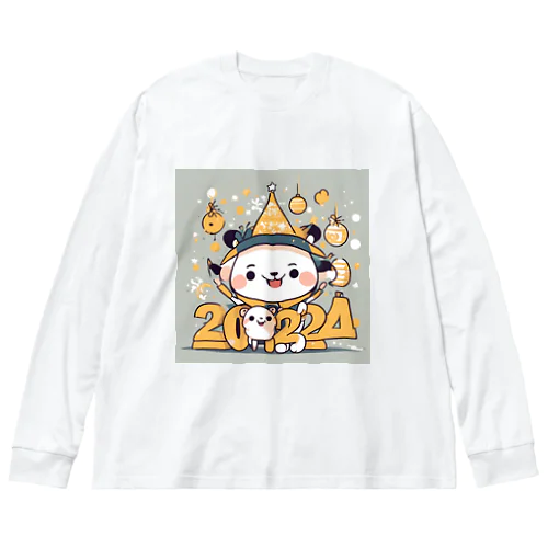 新年の喜び Big Long Sleeve T-Shirt