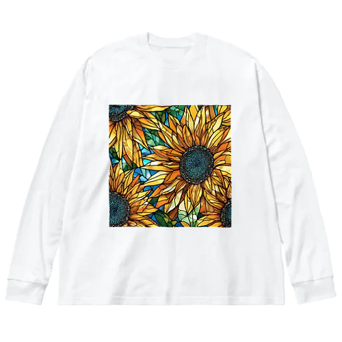 himawari Big Long Sleeve T-Shirt