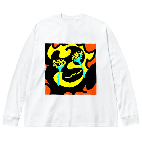 泣いてるの笑ってるの？ Big Long Sleeve T-Shirt