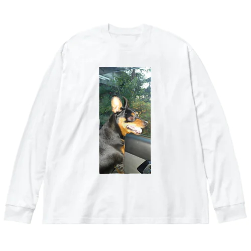 ミニチュアピンシャーオリジナルグッズ第一弾 Big Long Sleeve T-Shirt