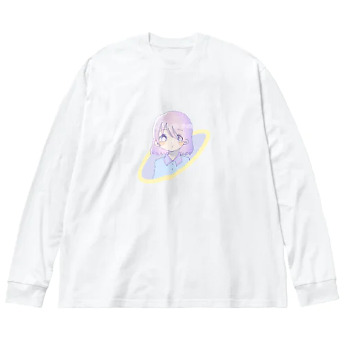 おんなのこ ビッグシルエットロングスリーブTシャツ