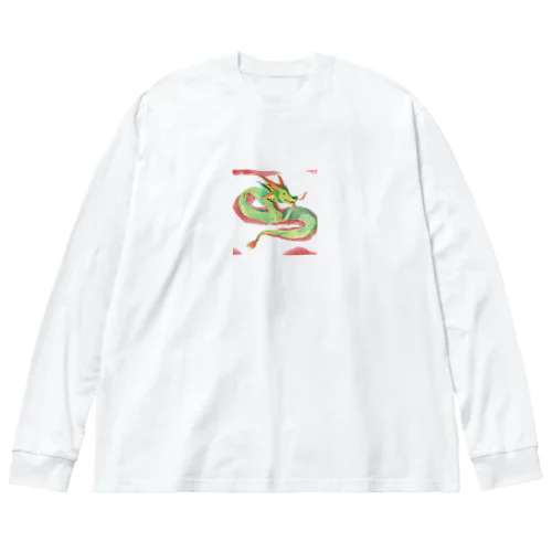 2024辰年グッズ ビッグシルエットロングスリーブTシャツ