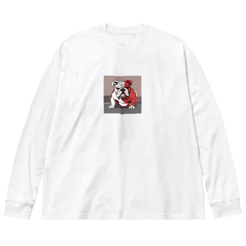 RED& Burudoggu ビッグシルエットロングスリーブTシャツ