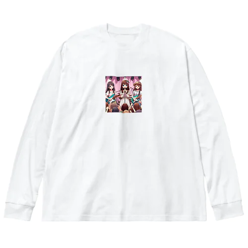 AI美女バンド Big Long Sleeve T-Shirt