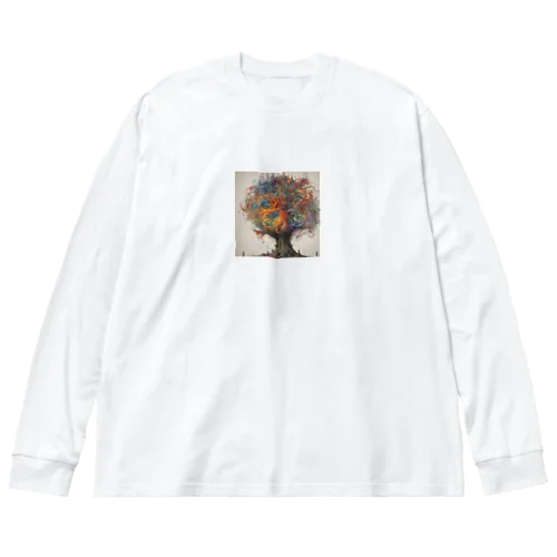 幻想の木のグッズ Big Long Sleeve T-Shirt