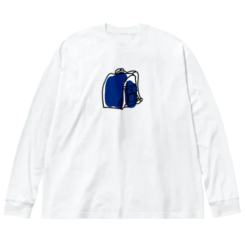 どきどき青いランドセル Big Long Sleeve T-Shirt