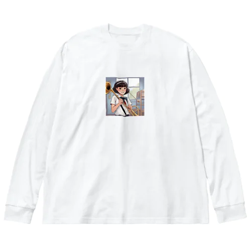 部活動中！さらちゃん！！ ビッグシルエットロングスリーブTシャツ