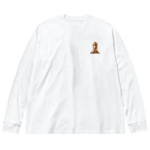 リアム/幸運のトイプードル Big Long Sleeve T-Shirt