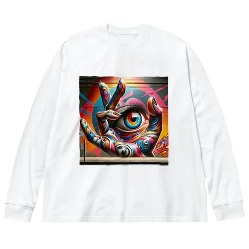 パームビジョン Big Long Sleeve T-Shirt