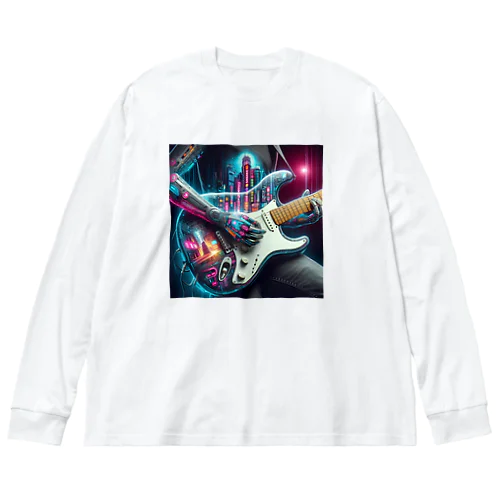 サイバーパンク Big Long Sleeve T-Shirt