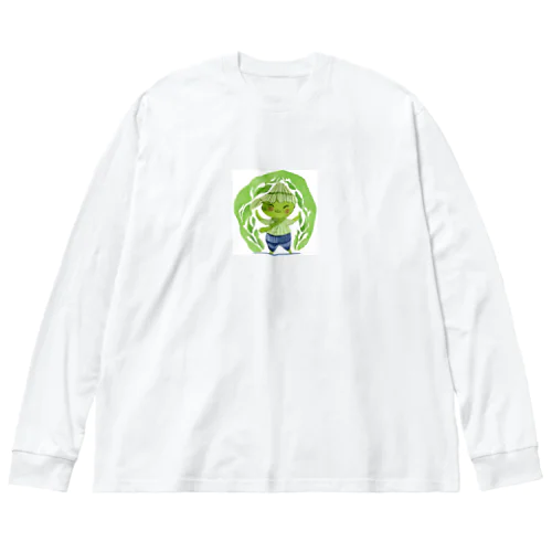 抹茶の小人 Big Long Sleeve T-Shirt