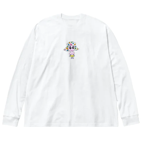 ちちはなちゃん ビッグシルエットロングスリーブTシャツ