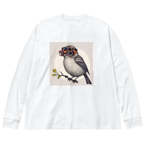 眼鏡をかけた鳥さん3 Big Long Sleeve T-Shirt