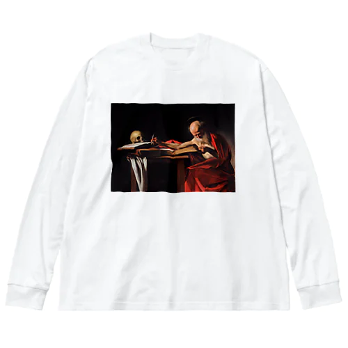 書斎の聖ヒエロニムス / Saint Jerome Writing ビッグシルエットロングスリーブTシャツ