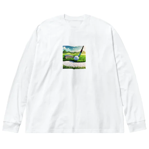 ゴルフ好きならどなたでも！ Big Long Sleeve T-Shirt