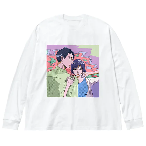 ちょっと待って、行かないでシリーズ Big Long Sleeve T-Shirt