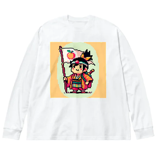 MOMOTARO8bit Big Long Sleeve T-Shirt