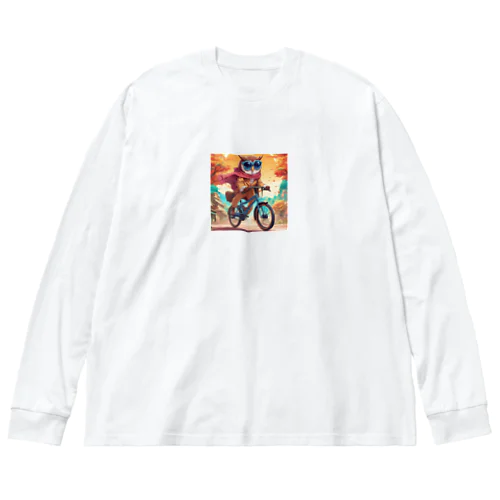 自転車サングラスフクロウ Big Long Sleeve T-Shirt