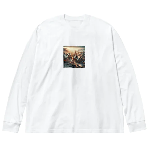 理想の町 Big Long Sleeve T-Shirt