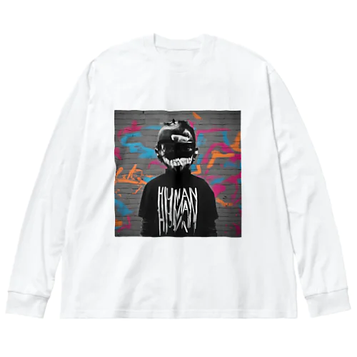 『怪しい男』 Big Long Sleeve T-Shirt