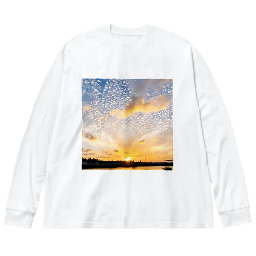 summer evening ビッグシルエットロングスリーブTシャツ