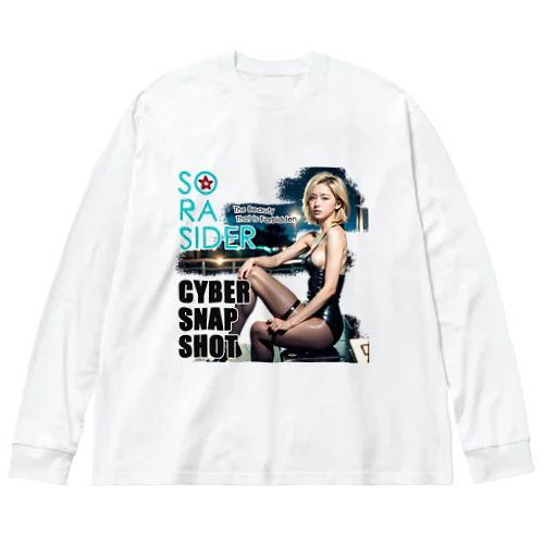 CYBER ギャル❤❤❤ ビッグシルエットロングスリーブTシャツ