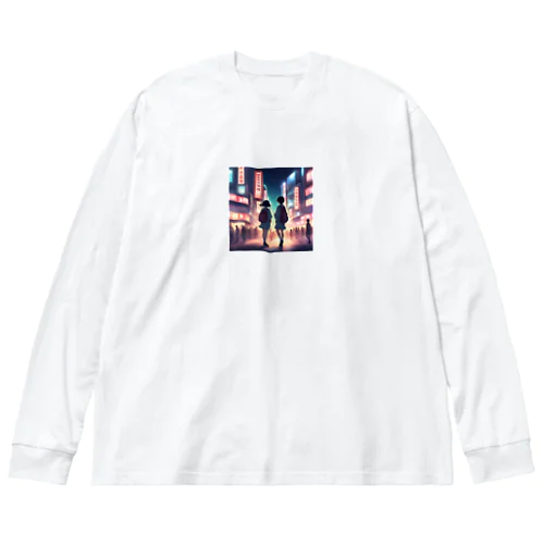 Akihabara  Big Long Sleeve T-Shirt