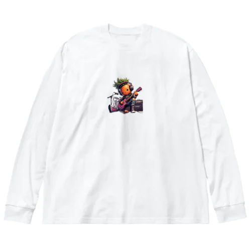 ロック人参 ビッグシルエットロングスリーブTシャツ