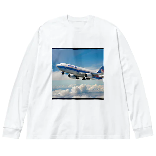 フィリピンの旅客機 Big Long Sleeve T-Shirt