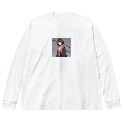 SAMURAI女史 Big Long Sleeve T-Shirt