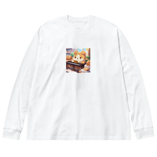 ぱんくまちゃん Big Long Sleeve T-Shirt