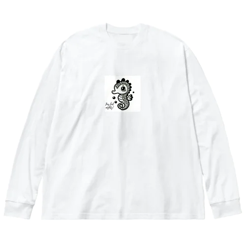 たいにぃしーほーす Big Long Sleeve T-Shirt