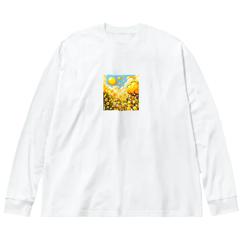 vibrant yellow / type.1 Big Long Sleeve T-Shirt