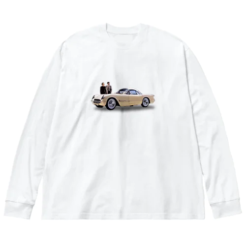 54 Corvette Hardtop Big Long Sleeve T-Shirt