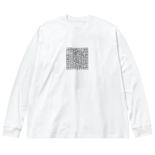 猫と犬 Big Long Sleeve T-Shirt