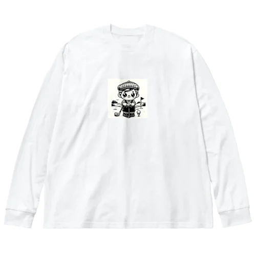  golfboy&girl ビッグシルエットロングスリーブTシャツ