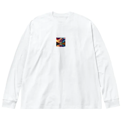 朝日 Big Long Sleeve T-Shirt