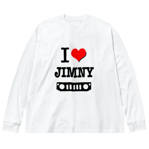 I LOVE JIMNY ジムニー Big Long Sleeve T-Shirt