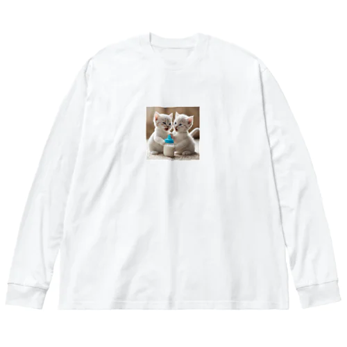 双子の子猫 Big Long Sleeve T-Shirt