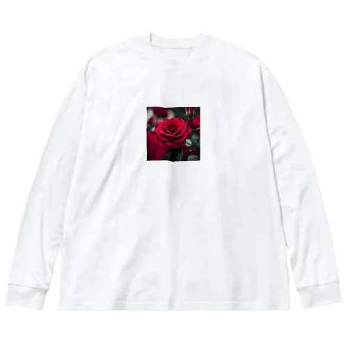 バラ Big Long Sleeve T-Shirt