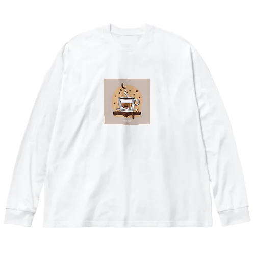 ナイスドリップくん ビッグシルエットロングスリーブTシャツ